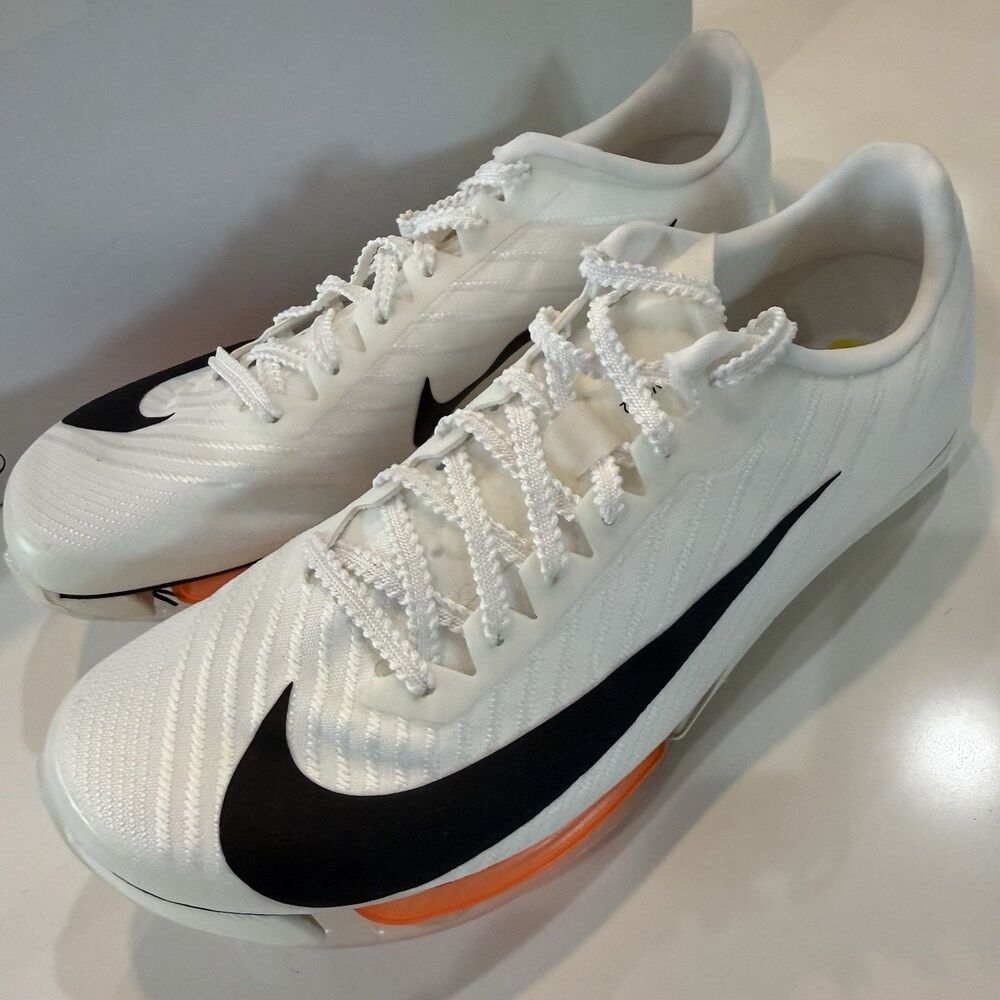 Nike Air Zoom Maxfly 2 Proto White Track Spikes HF7643-100 Mens 5  / Womens 6.5